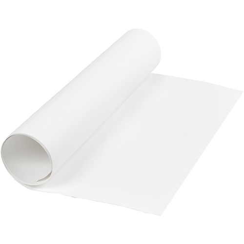 Faux Leather Paper - white