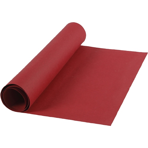 Faux Leather Paper - red